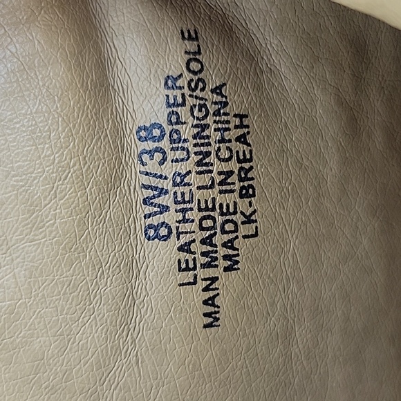 Lucky Brand Breah Boho Chic Ankle Boot Tan Taupe Size 8 - Picture 12 of 16